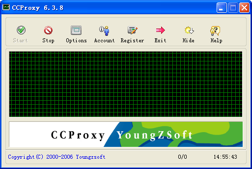 CCProxy Screenshot
